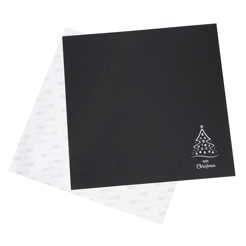 300*300mm Christmas Series Heated Bed Sticker For TEVO Tornado Lulzbot Taz6 3D Printer Parts