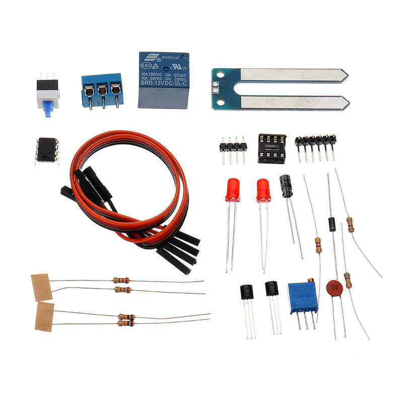 3pcs DIY 12V Automatic Watering Module Kit Soil Moisture Sensor With Time Delay