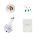 ESCAM QP137 IP Camera WiFi 2MP HD 1080P 360 Degree Panoramic bluetooth Speaker Bulb Security Camera