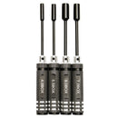 DANIU 4pcs Metal 4.0/5.5/7.0/8.0mm Hex Screwdriver Tools NUT Key Socket Screwdriver Wrench  Set