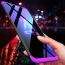 Bakeey 3 in 1 Double Dip 360 Full Protection PC Protective Case For OnePlus 6