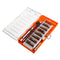 KCASA 60Pcs Multi-function Mini Screwdriver Screw Set Hardware Watch Jewelry Electronic Repair Combination Tools Kit