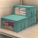 Non-woven Space Saver Clothes Quilt Blanket Storage Bag Box Organizer Portable