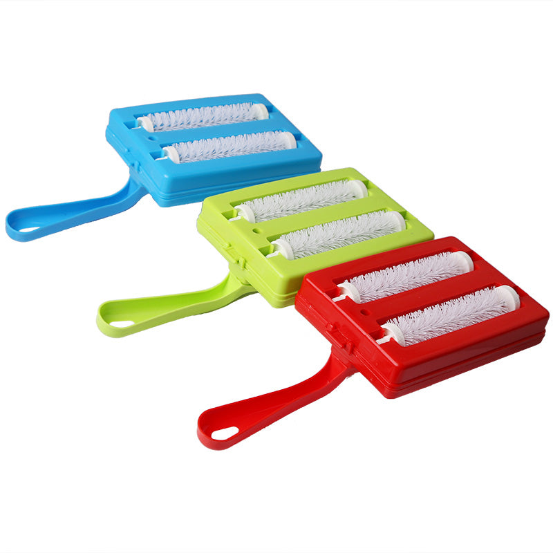 Plastic Hand-held Carpet Debris Cleaning Brushes Sofa Carpet Pet Hair Brush Multi-functional Dust Cleaning Tool