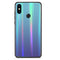 Bakeey Laser Gradient Bling Tempered Glass Shockproof Protective Case For Xiaomi Mi 8 Lite