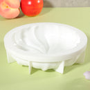 3D Silicon Baking Mold Backform Kuchenform Dessert  Ice Cream Mousse Chiffon Baking Pan