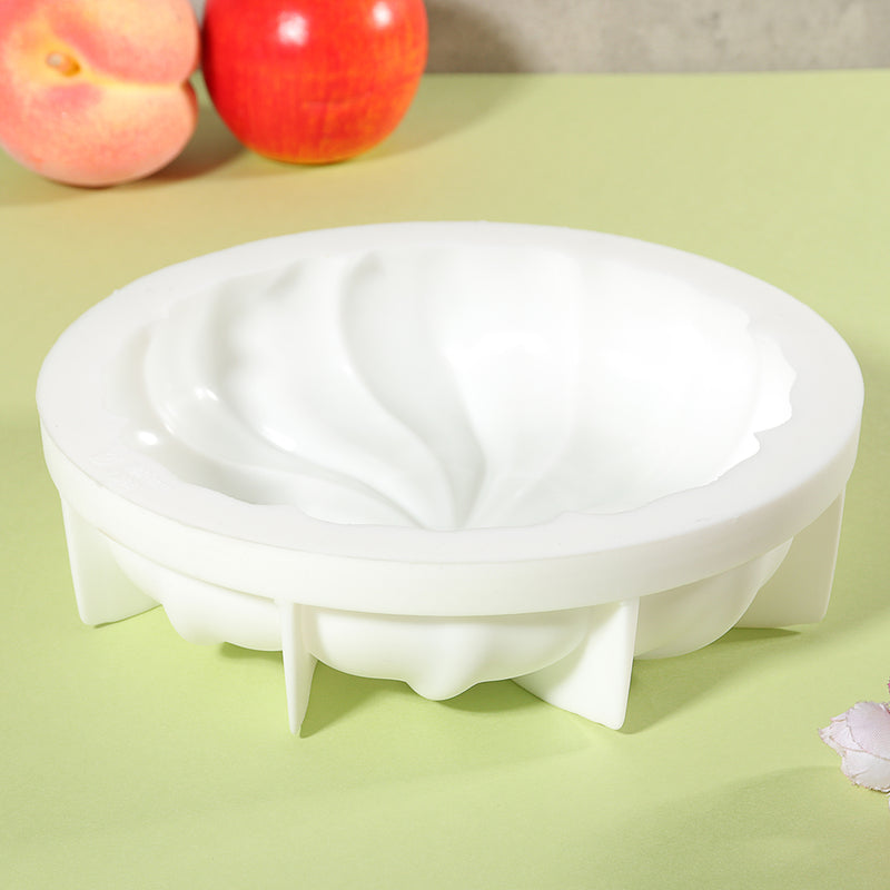 3D Silicon Baking Mold Backform Kuchenform Dessert  Ice Cream Mousse Chiffon Baking Pan