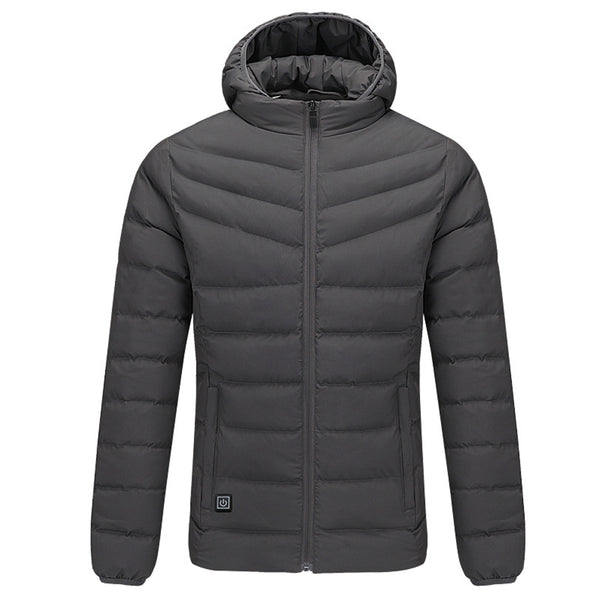 Electric USB Intelligent Heating Heater Coats Warm Heated Jacket For Men Women
