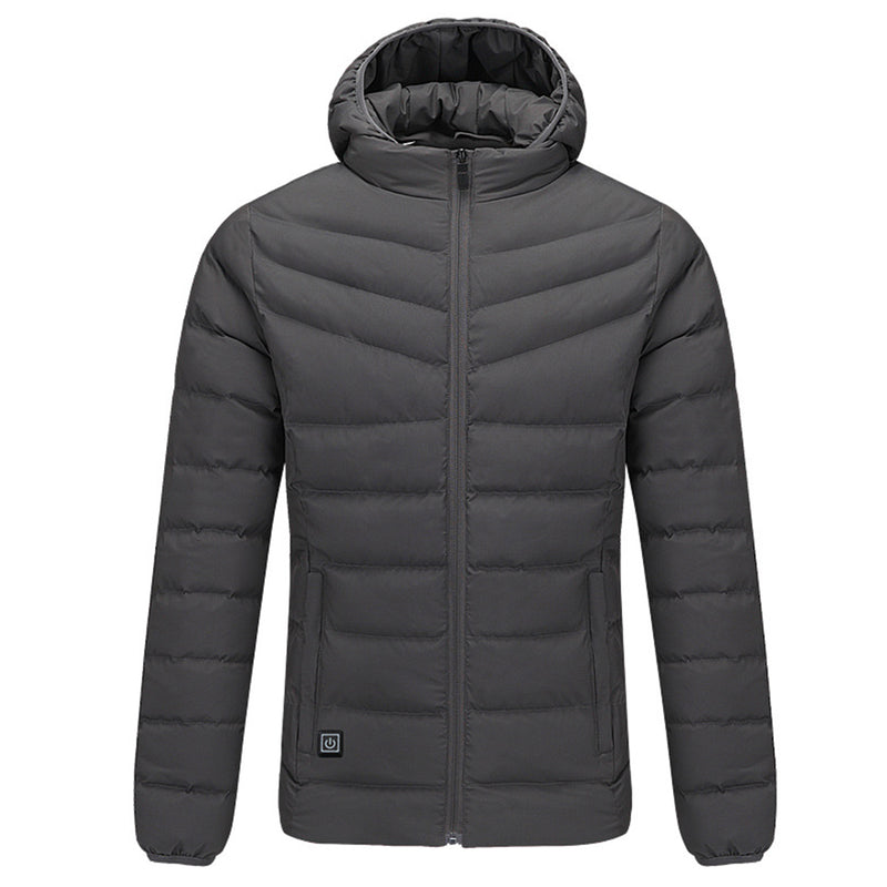 Electric USB Intelligent Heating Heater Coats Warm Heated Jacket For Men Women