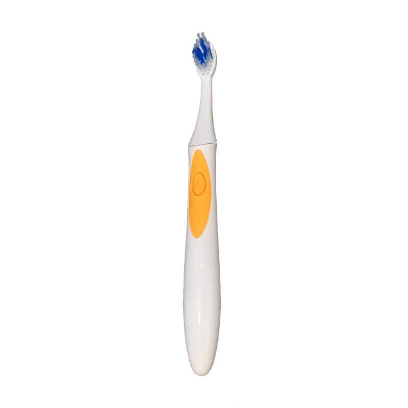 QYG Q2 Sonic Electric Toothbrush Powerful  IPX7 Waterproof Blue & Orange With 3 Toothbrush Head