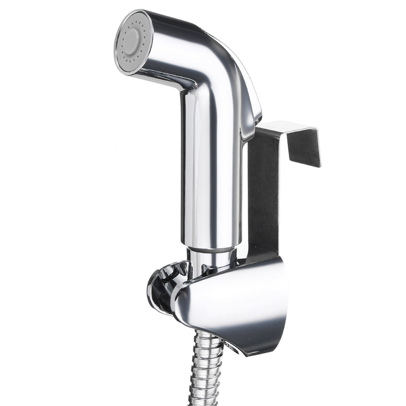 Toilet Cleaning Spray Nozzle With A Hose And Toilet Flushing Head Socket Partner