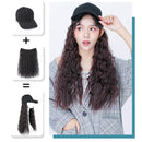 Woman Girl Cap Wig Hat Light Long Wavy Halloween Party Curly  Club Winter