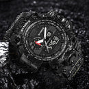 SYNOKE 9401 Sport Men Digital Watch 5ATM Waterproof Dual Time Luminous Display Dual Display Watch