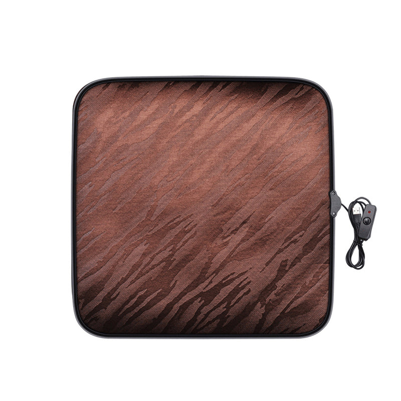 Auto Heating Seat Covers Cushion Electric Blanket Heat Down Plush Car Heating Pad Home