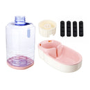 3.8L Automatic Pet Cat Feeder Waterer Food Dispenser Dog Cat Dish Bowl