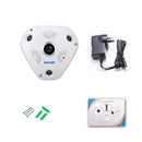 ESCAM Shark QP180 960P IP WiFi Camera 360 Degree Fisheye Panoramic Infrared Support VR Camera