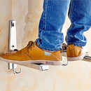 Kitchen Stainless Steel Wall-Mounted Rack Microwave Bracket Oven Bracket With Hook Kitchen Storage Rack