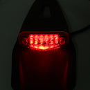 Universal Motorcycle Brake Stop Rear Tail Light ATV Dirt Bike For Fender 12 LED Lamp