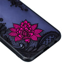 Enkay Emboss Lace Flower Shockproof PC TPU Back Cover Protective Case for Huawei P20 Lite Nova 3E