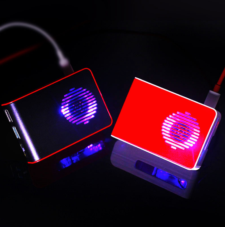 Yahboom ABS Protective Case with Cooling Fan Version for Raspberry Pi 4B