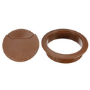 Plastic Grommet Hole Cover 60mm For PC Computer Desk Table Cable Cord Wires Tidy Extension Reel Cord