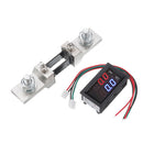 DC 0-200V 200A Digital Dual LED Voltmeter Ammete Voltage Current Panel Meter With 200A/75mV Shunt