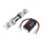 DC 0-200V 200A Digital Dual LED Voltmeter Ammete Voltage Current Panel Meter With 200A/75mV Shunt