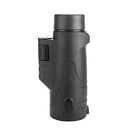 MOGE 10x42 HD Zoomable Monocular Outdoor Portable Camping Traveling Telescope with Spring Clip and Tripod