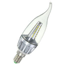 E14 4W 36 SMD 3014 LED Pure White Warm White Plastic&Aluminum Pull Tail Light Lamp Bulb AC220V