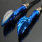 4pcs Skull Universal Motorcycle Amber Indicator LED Turn Signal Light