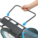 BIKIGHT Bike Cargo Rack Disassembly Rack Rear Shelf Seat Max Load 75kg Bike Bicycle Cycling Motorcycle