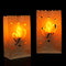 10PCS Double Heart Paper Lantern Candle Bag Tea Light Holder for Christmas Wedding Home Decoration