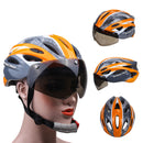 Basecamp Goggles Visor Bicycle Helmet Road Cycling Mountain Bike Adjustable Helmet