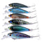 ZANLURE 6PCS 6.5cm 5g Minnow Fishing Lure Bass Hard Bait Plastic Artificia Bait With Fishing Hooks