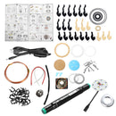 MK2 Acrylic Tony ARC Reactor Model DIY Kit USB Chest Lamp Movie Props Illuminant LED Flash Light Set Gift