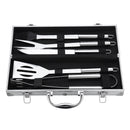 5Pcs/26Pcs Barbecue Tool Set Stainless Steel Stick Fork Brush Spatula BBQ Accessories
