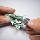 10pcs Geekcreit Blue 3D Mini SMD PCB Stereo Christmas Tree DIY Music Kit