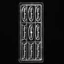 3D HAPPY BIRTHDAY Chocolate Mold Hard Candy Tray Mould DIY Tool For Home Kitchen