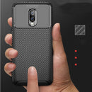 Bakeey Carbon Fiber Shockproof Soft TPU Protective Case For Oneplus 6T / OnePlus 7