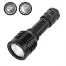 XANES 1600 Lumens Flashlight 3 Modes IPX8 Waterproof LED Torch Light Hunting Portable Work Light 18650