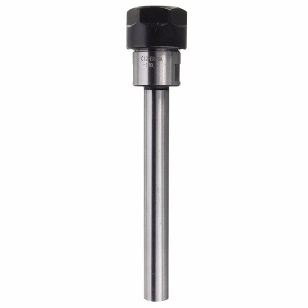 C12-ER16-100 Collet Chuck Holder CNC Milling Extension Rod Straight Shank