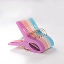 Honana HL-030 4pcs Powerful Laundry Clips Large Windproof Clip Cotton Quilt Clothes Big Clip