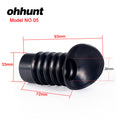 ohhunt Hunting Riflescope Lens Rubber Eyeshade 4 Types Tactical Optics Sight Eye Protector Cover Scalability Sight Eyeguard