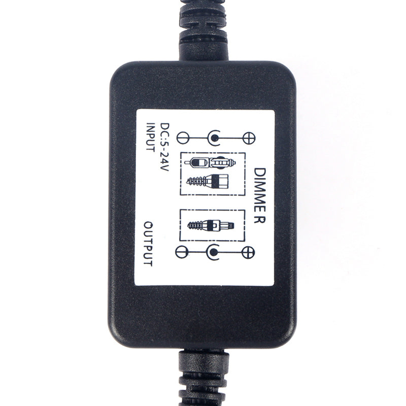 5-24V Regulated PWM DC Motor Speed Controller Adjustable Motor Fan Speed Controller Blower Motor Speed Regulator Dimmer Switch