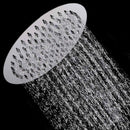 TAPCET 8" Ultrathin Square/Round Stainless Steel Shower Head Rainfall Shower Head Top Spray Pressure