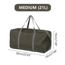 Outdoor Bag 45L/21L Oxford Large Duffle Bag Traveling Camping Tents Luggage Storage Handbag Sport Moving Bag Waterproof