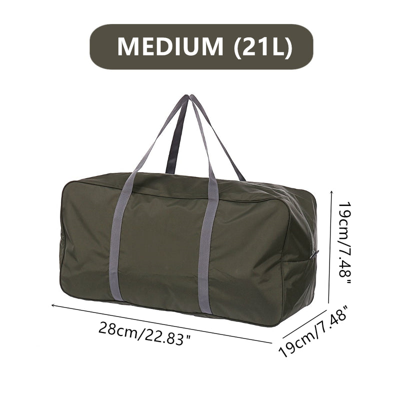 Outdoor Bag 45L/21L Oxford Large Duffle Bag Traveling Camping Tents Luggage Storage Handbag Sport Moving Bag Waterproof