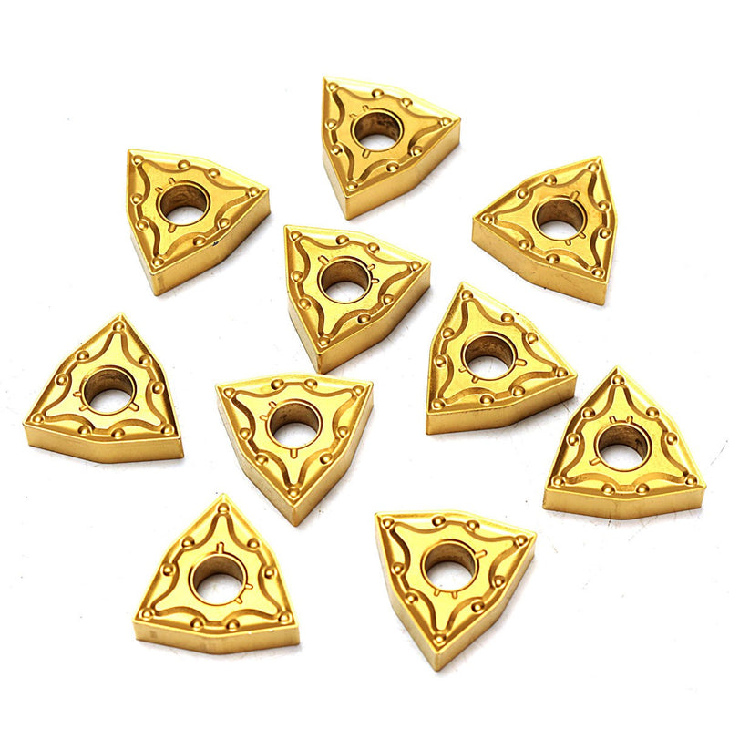 WWLNR/L1616H/K08 16x100mm Lathe Turning Tool Holder With 10pcs WNMG080404 Inserts