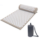 Acupressure Massage Mat Pillow Yoga Sit Lying Mats Pain Stress Soreness Relax Relief Back Neck Pain