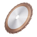 Drillpro 24T 210mm TCT Circular Saw Blade Nano Blue or Titanium or Bronze Coating Woodworking Cutting Disc